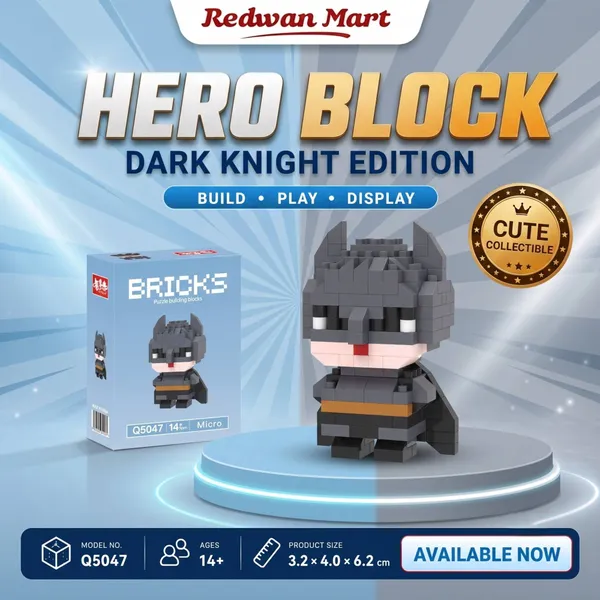 Hero Block — Dark Knight Edition